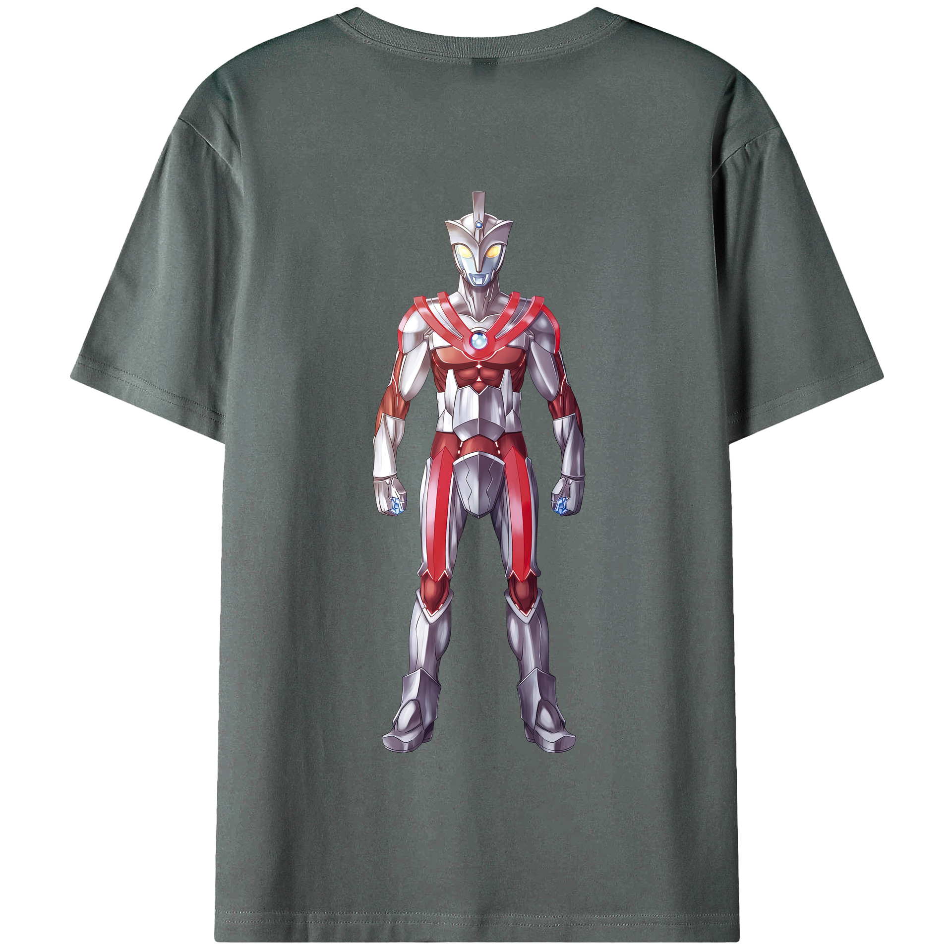 （画像用） ウルトラマン Ultraman 綿100％半袖Tシャツ（背面プリント）